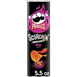 Pringles Chips 165GR BBQ 19X165GM