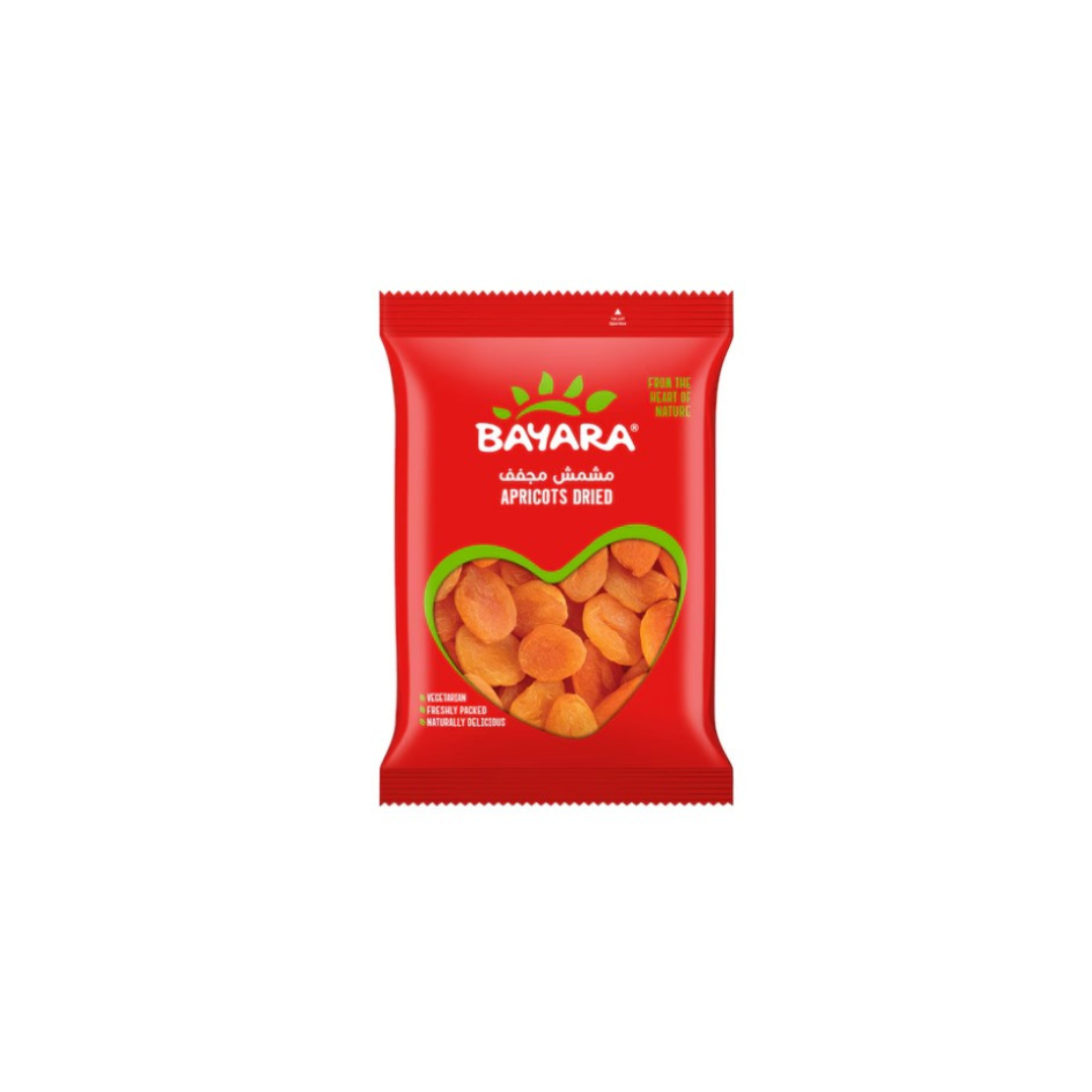 BAYARA NUTS APRICOT DRIED 12X200GM