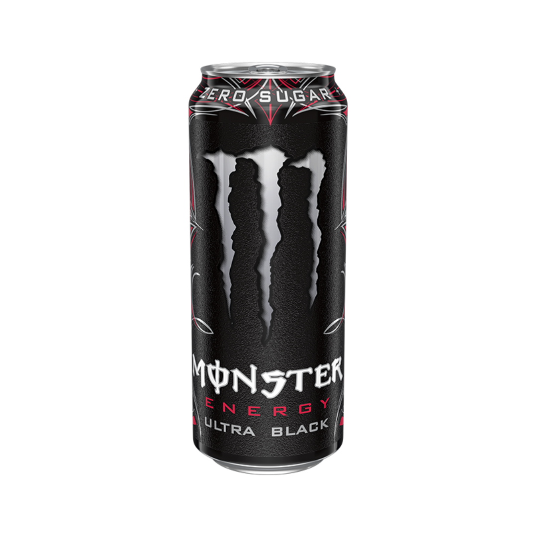 MONSTER ENERGY ULTRA BLACK 24X500ML