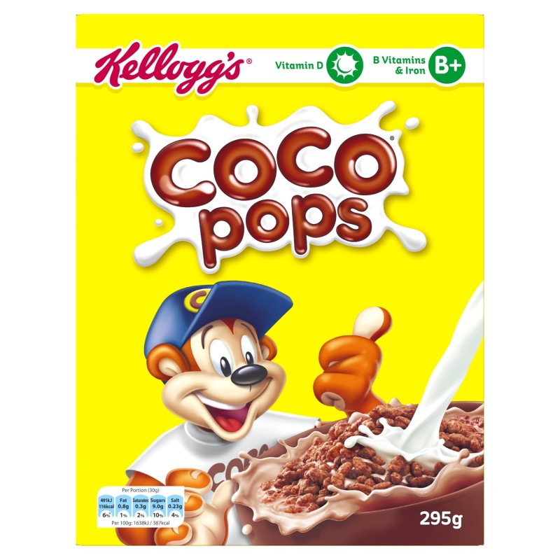 KELLOGGS COCO POPS 1X10X295 GRM