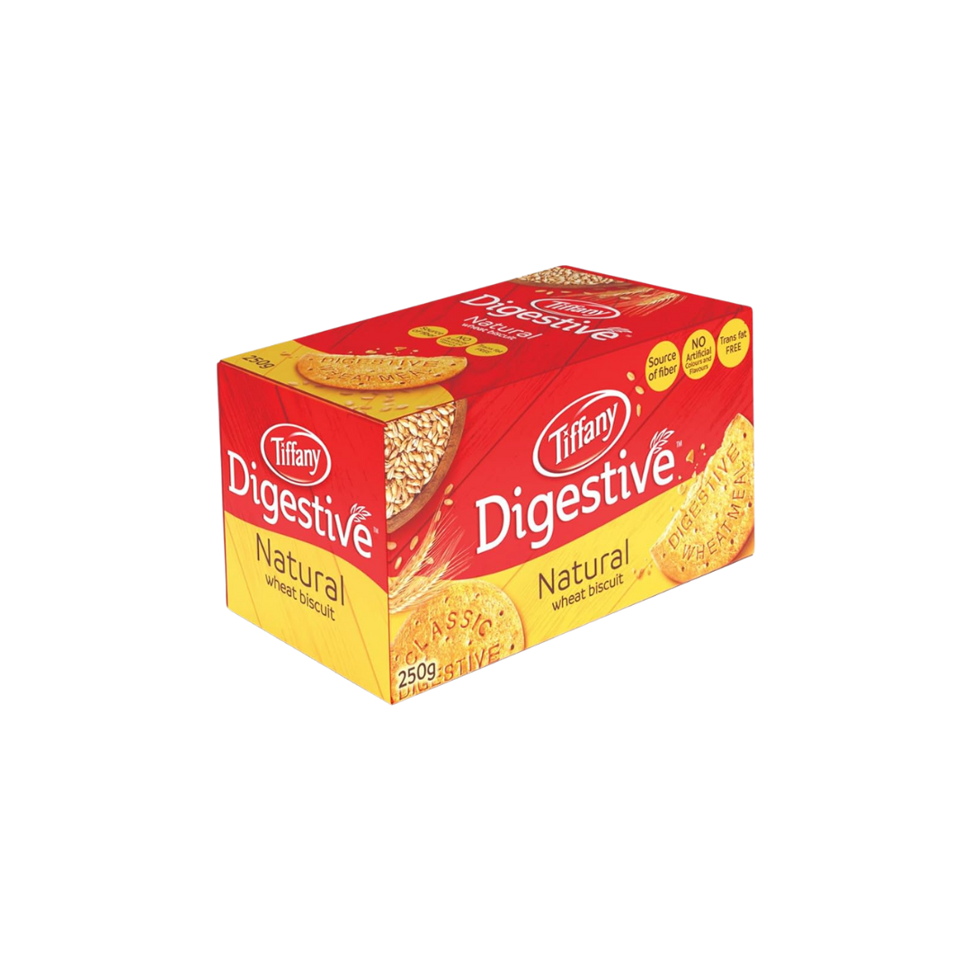 TIFFANY DIGESTIVE WHEAT BISCUIT 18X255GM