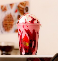 INDHO SNACKS STRAWBERRY SMOOTHIE