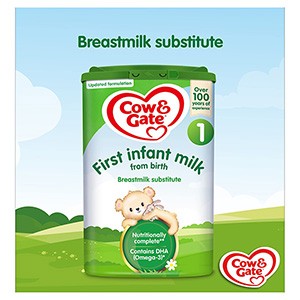 COW GATE MILK BABY NO1  6X800GM